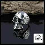 Bague Crâne Araignée (Acier)