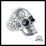Bague Crâne Araignée (Acier)