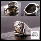 Bague Crâne En Argent