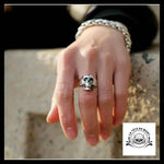 Bague Crâne (Argent)