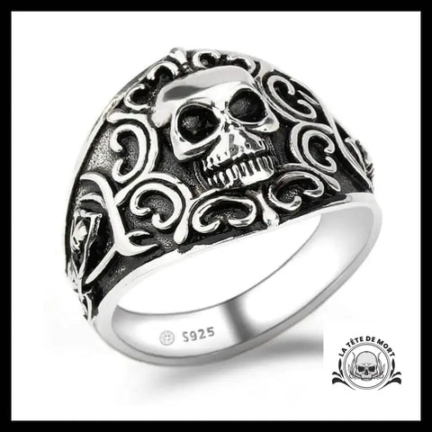 Bague Crâne (Argent)