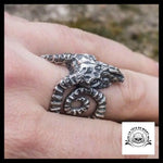 Bague Crâne Bélier