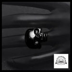 Bague Crâne Biker (Acier)