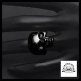 Bague Crâne Biker (Acier)