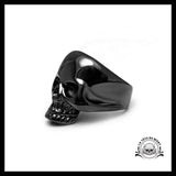 Bague Crâne Biker (Acier)