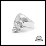 Bague Crâne Biker (Acier)