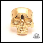 Bague Crâne Biker (Acier)