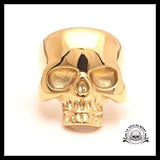 Bague Crâne Biker (Acier)