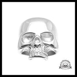 Bague Crâne Biker (Acier)