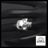 Bague Crâne Biker (Acier)