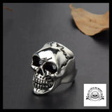 Bague Crâne Brisé (Acier)