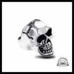 Bague Crâne Brisé (Acier)