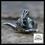 Bague Crâne Buffle