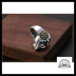 Bague Crâne de Clown (Argent)