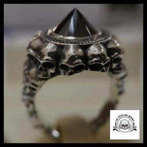 Bague Crâne Dark