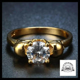 Bague Crâne Femme (Acier)