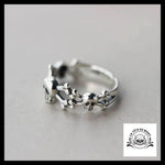 Bague Crâne Femme En Argent