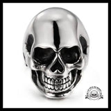 Bague Crâne Fendu (Acier)