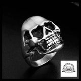 Bague Crâne Fendu (Acier)