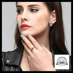 Bague Crâne Gothique (Acier)