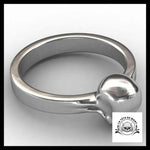 Bague Crâne Gothique (Acier)