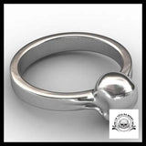 Bague Crâne Gothique (Acier)