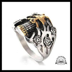 Bague Crâne Homme (Acier)