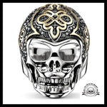 Bague Crâne Homme (Argent)