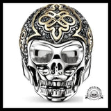 Bague Crâne Homme (Argent)