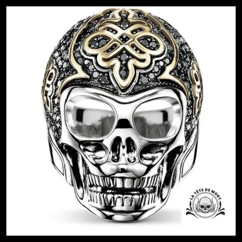 Bague Crâne Homme (Argent)