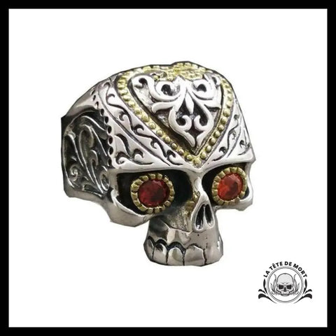 Bague Crâne Inca