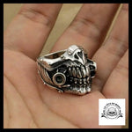 Bague Crâne Mad Max (Argent)