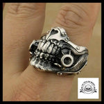 Bague Crâne Mad Max (Argent)