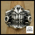 Bague Crâne Mad Max (Argent)