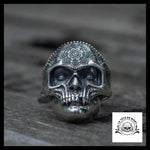 Bague Crâne Mandala