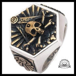 Bague Crâne Maudit