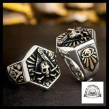 Bague Crâne Maudit