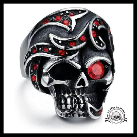 Bague Crâne Maudit (Acier)