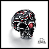 Bague Crâne Maudit (Acier)