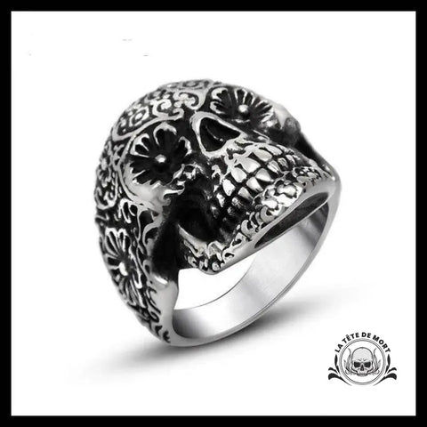 Bague Crâne Mexicain