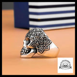 Bague Crâne Mexicain (Argent)