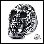 Bague Crâne Mexicain Calavera (Acier)