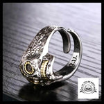 Bague Crâne Mexicain Homme (Argent)