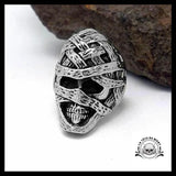Bague Crâne Momifié (Acier)