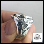 Bague Crâne Punk