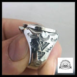 Bague Crâne Punk