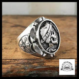 Bague Crâne Punk