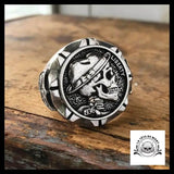 Bague Crâne Punk