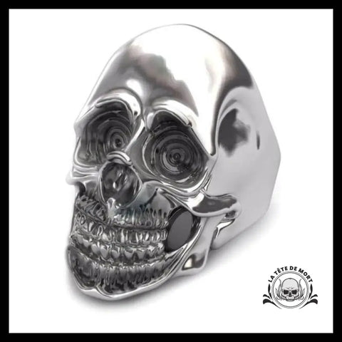 Bague Crâne Rock (Acier)