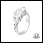 Bague Crâne Rose (Acier)